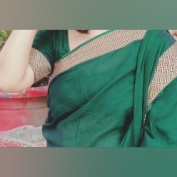 Cotton silk Handloom Government of India, saree with blouse - Picture 4 of 4